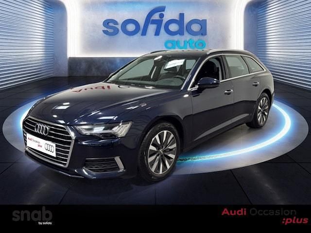 Bleu firmament métallisé Occasion 2019 Audi A6 Design Break | 28 980 € (Prix juste) - Image 1/4