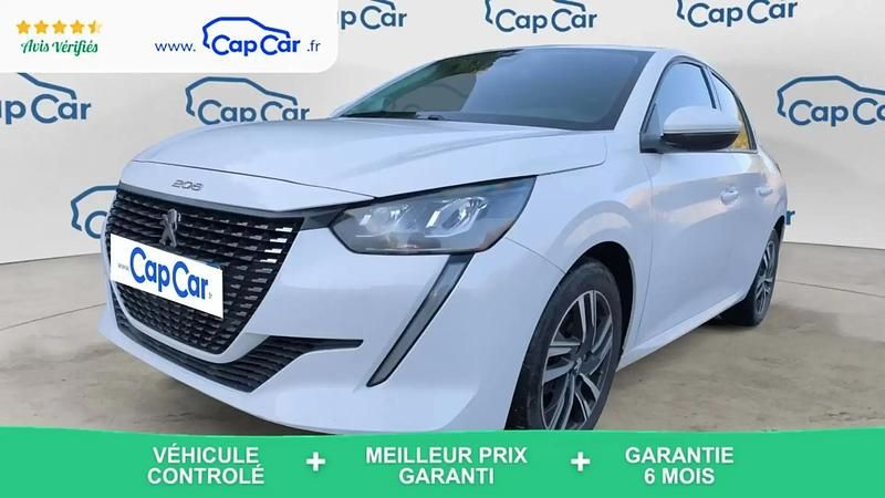 Occasion Peugeot 208 Allure 131 ch (96 kW) 2020 Blanc Citadine