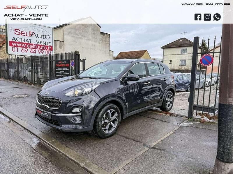 Occasion Kia Sportage Active 117 ch (86 kW) 2019 Noir SUV