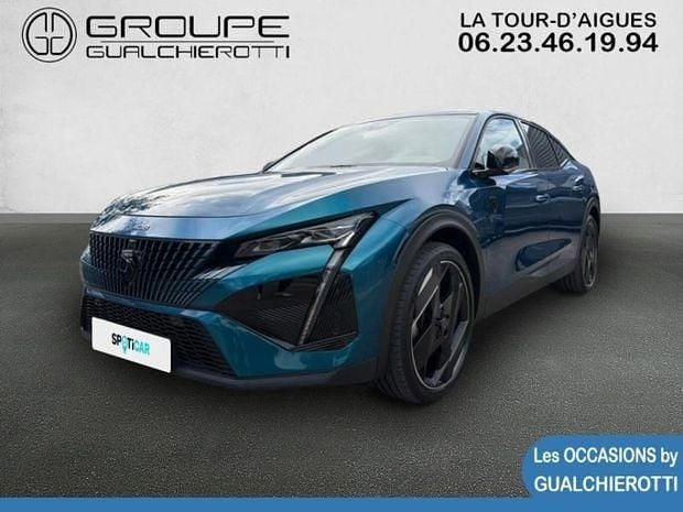 Bleu Utilisé 2022 Peugeot 408 GT Berline | 28 990 € (Prix assez cher) - Image 1/4