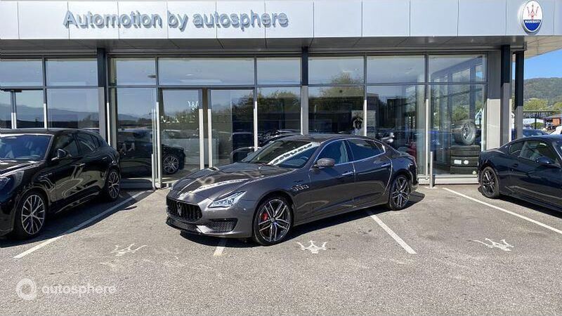 Peinture métallescente grigio maratea Utilisé 2023 Maserati Quattroporte Berline | 149 990 € - Image 1/4