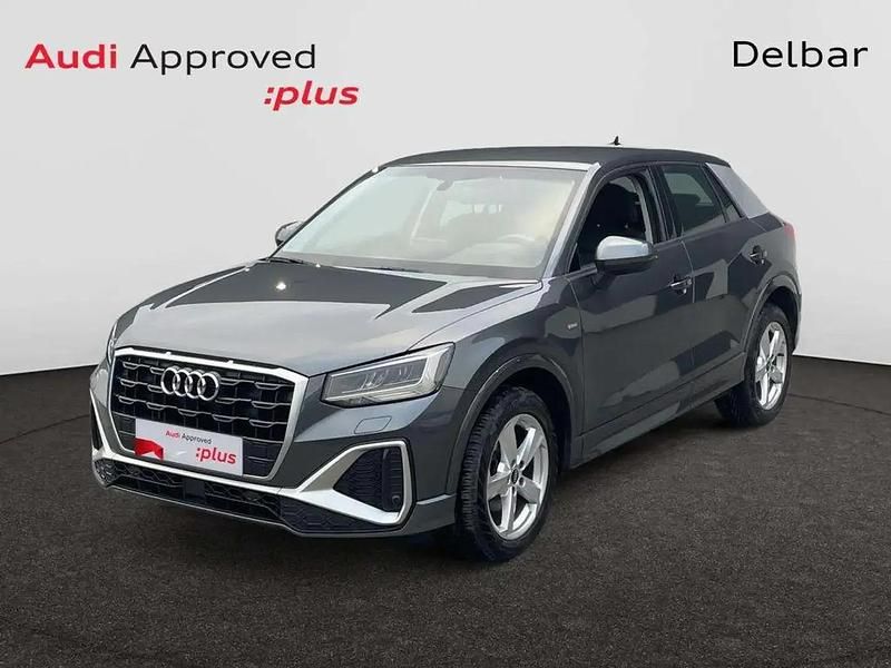 Gris Utilisé 2021 Audi Q2 S-Line SUV | 21 990 € (Bon prix) - Image 1/4