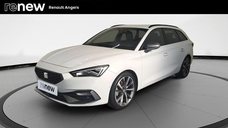 Blanc Utilisé 2021 Seat Leon ST FR Break | 20 990 € - Image 1/4
