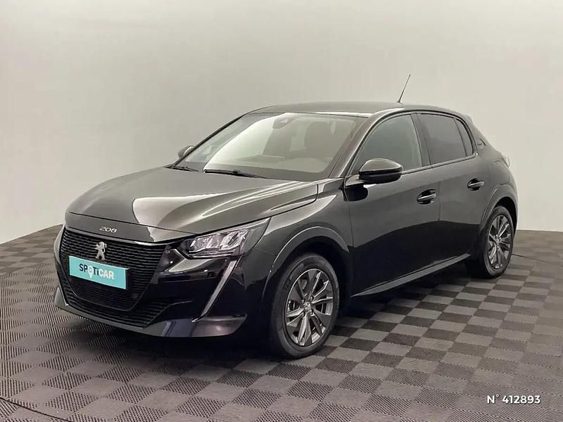 Noir Utilisé 2022 Peugeot e-208 Style Citadine | 15 980 € (Prix juste) - Image 1/4
