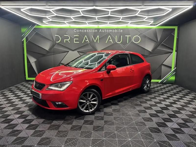 Rouge Occasion 2014 Seat Ibiza I-Tech Berline | 4 990 € (Super prix) - Image 1/4