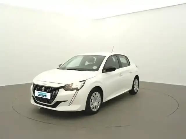 Blanc Utilisé 2023 Peugeot 208 Active Citadine | 13 290 € (Prix juste) - Image 1/4