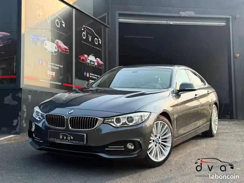 Gris Utilisé 2014 BMW 418 Gran Coupé Luxury Line Coupé | 19 990 € - Image 1/4