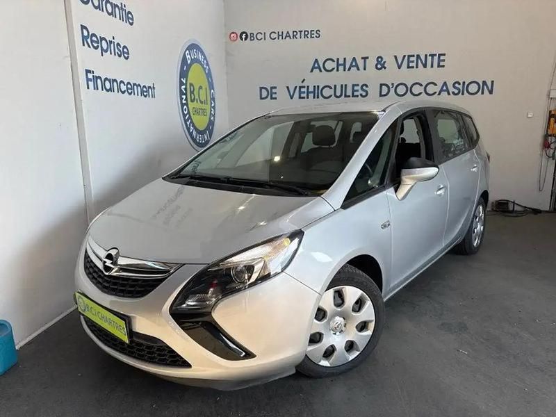 Gris Utilisé 2016 Opel Zafira Tourer Edition Monospace | 12 990 € (Prix juste) - Image 1/4