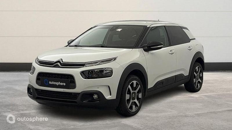 Blanc Utilisé 2020 Citroën C4 Cactus PureTech Citadine | 11 490 € (Prix juste) - Image 1/4