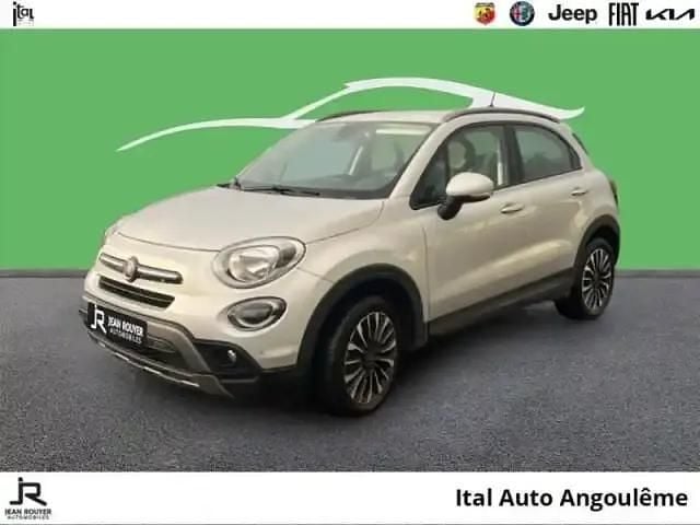 Gris argento métallisé Occasion 2022 Fiat 500X Cross SUV | 14 990 € - Image 1/4
