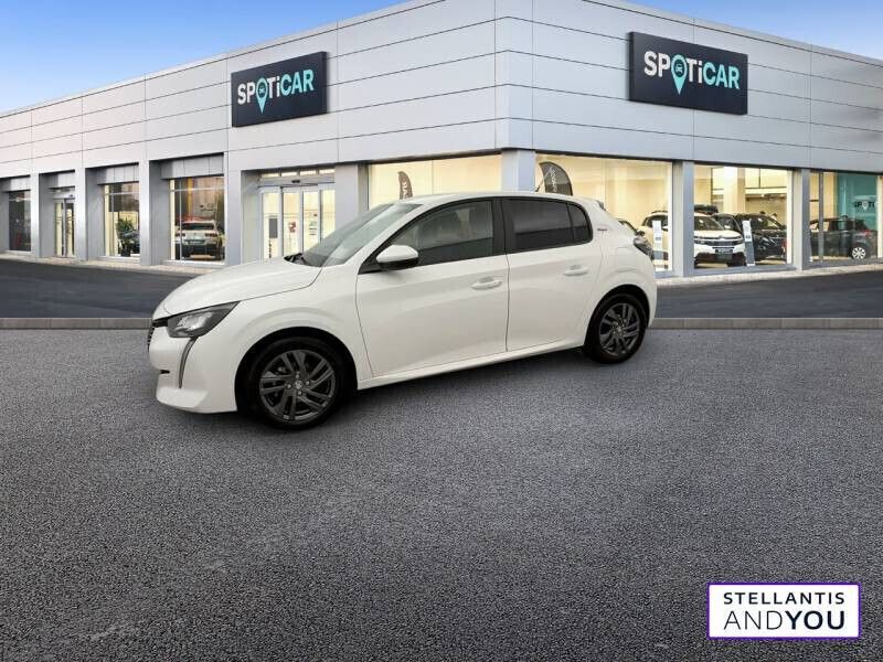 Blanc Utilisé 2021 Peugeot 208 Style Citadine | 11 690 € (Prix juste) - Image 1/4