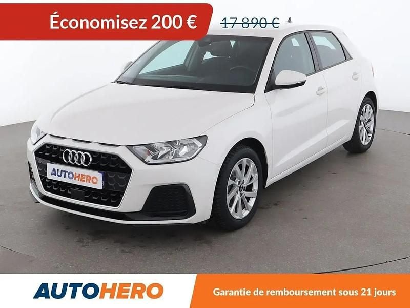 Blanc Utilisé 2020 Audi A1 Sportback Design Citadine | 17 690 € (Prix assez cher) - Image 1/2