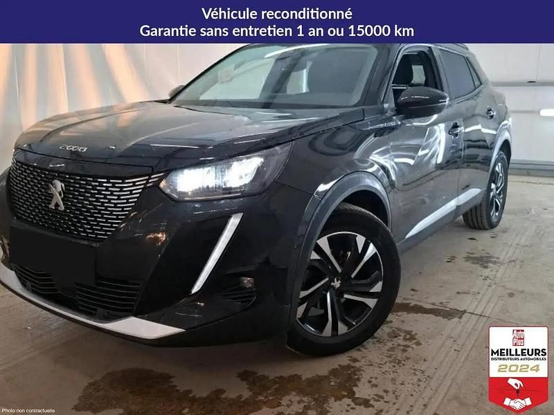 Noir Utilisé 2021 Peugeot 2008 Allure SUV | 15 900 € (Prix juste) - Image 1/4