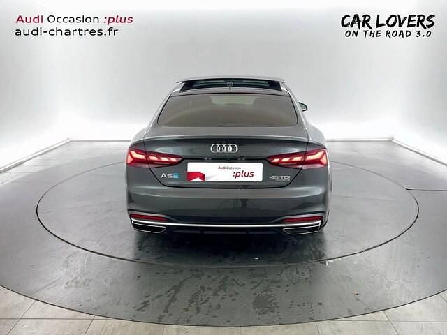 Occasion Audi A5 Sportback Advanced 231 ch (169 kW) 2020 Gris manhattan métallisé Citadine