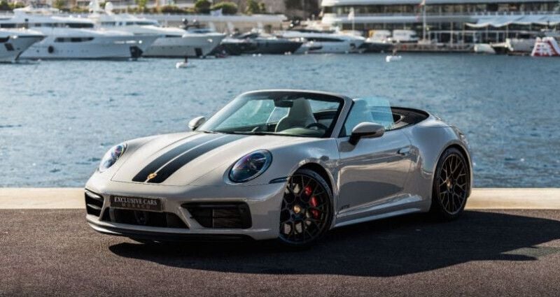 Occasion Porsche 992 480 ch (353 kW) 2022 Gris Cabriolet