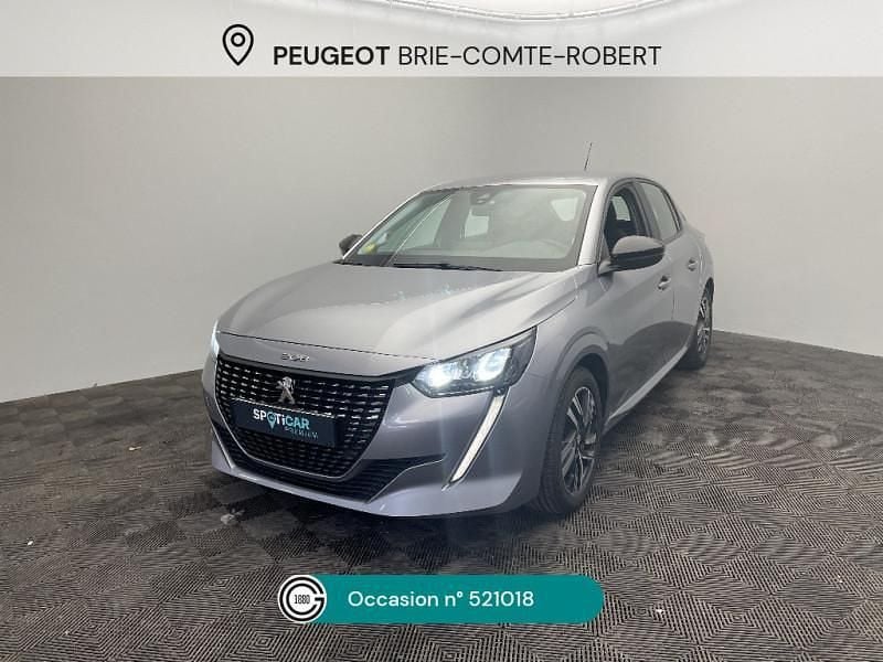 Gris Utilisé 2023 Peugeot 208 Business-Line Citadine | 12 780 € (Bon prix) - Image 1/4