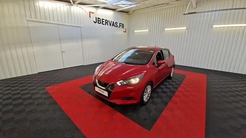 Rouge Occasion 2022 Nissan Micra Acenta Berline | 11 490 € (Prix juste) - Image 1/4