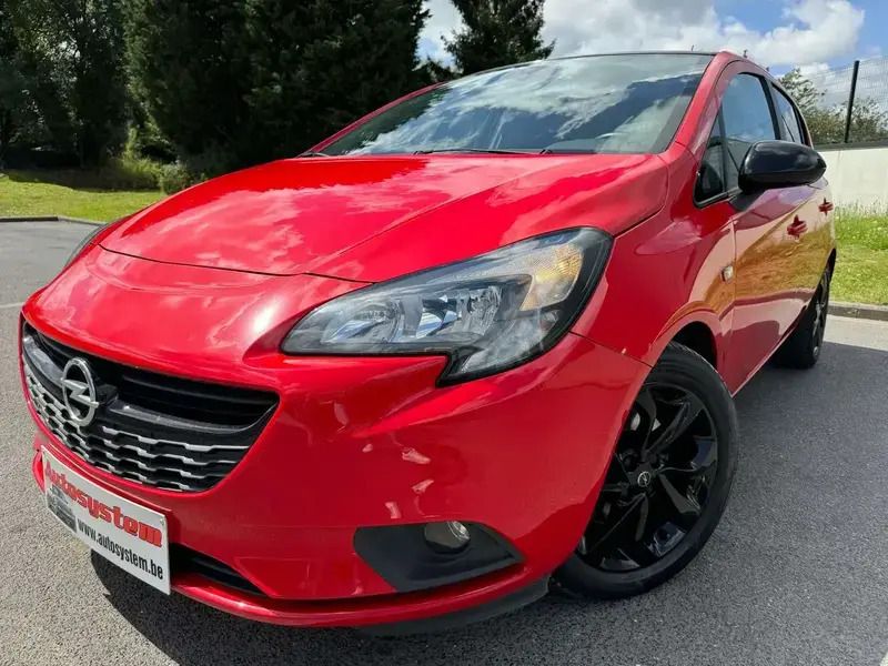 Rouge Utilisé 2018 Opel Corsa Edition Berline | 6 950 € - Image 1/4