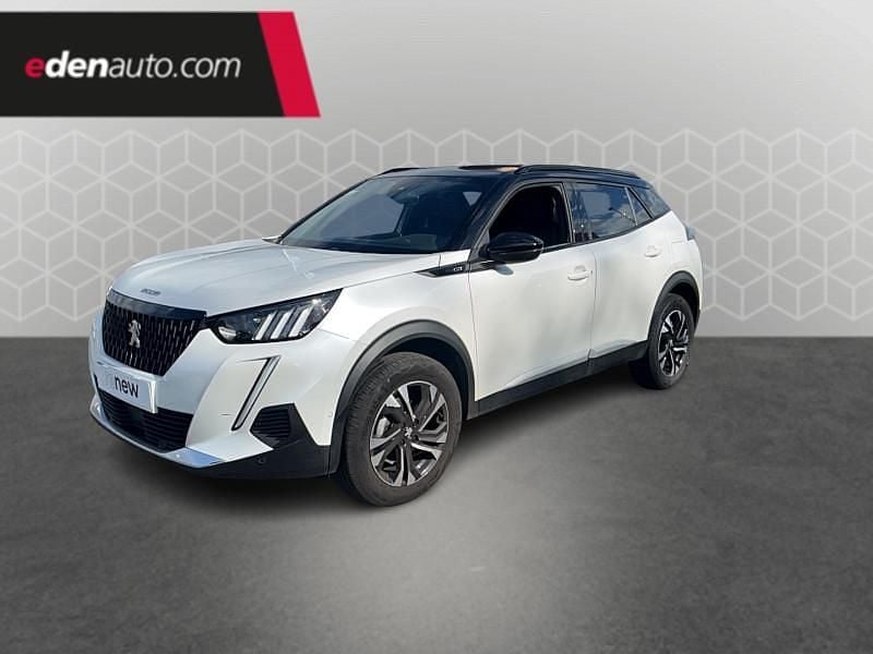 Blanc Utilisé 2022 Peugeot 2008 GT SUV | 18 990 € (Bon prix) - Image 1/4