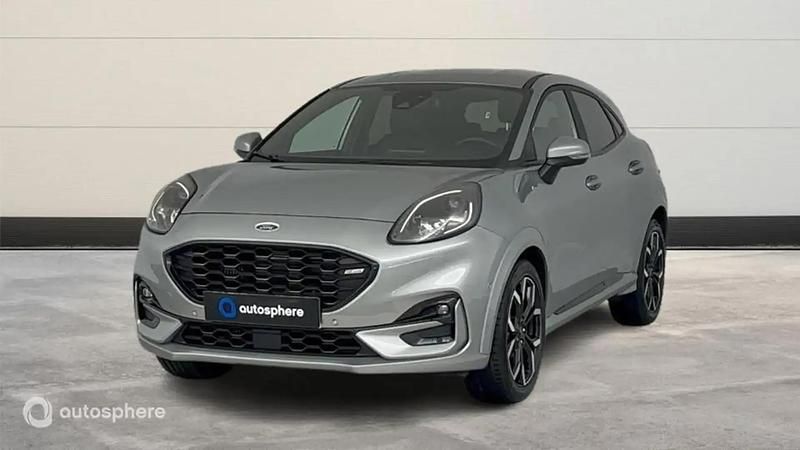 Gris Utilisé 2023 Ford Puma Gen-E ST-Line X SUV | 23 999 € (Prix juste) - Image 1/4