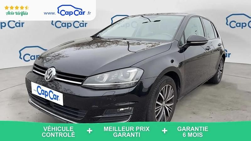 Noir Occasion 2017 VW Golf Allstar Berline | 9 990 € (Prix juste) - Image 1/4