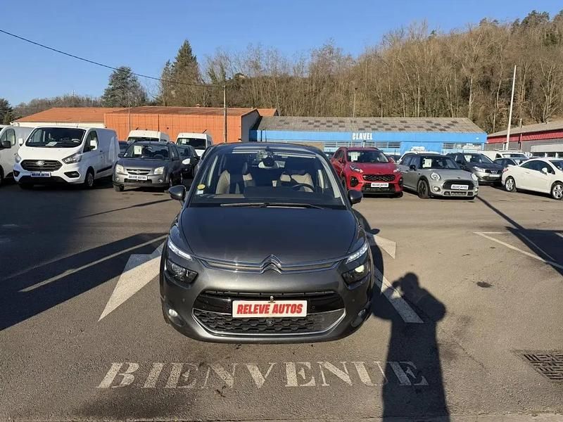 Gris Occasion 2014 Citroën C4 Picasso Exclusive Monospace | 6 990 € (Bon prix) - Image 1/4
