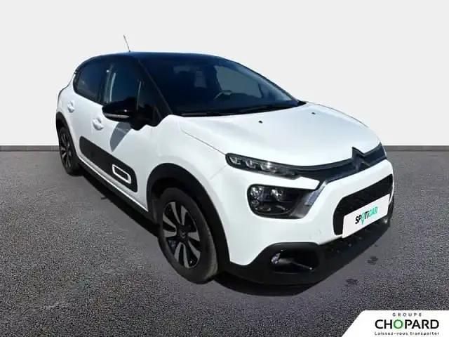 Blanc Utilisé 2022 Citroën C3 Shine Citadine | 10 900 € (Prix juste) - Image 1/4