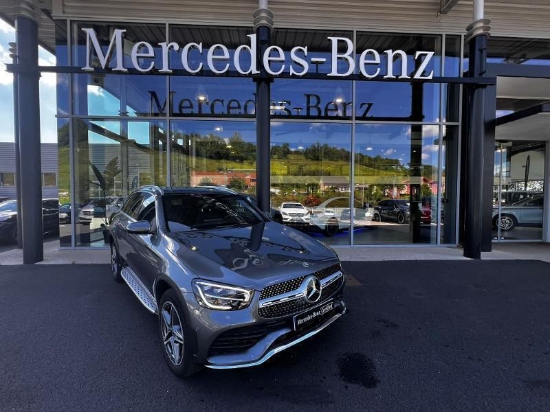 Noir Utilisé 2021 Mercedes GLC300 AMG line SUV | 45 990 € (Prix juste) - Image 1/3
