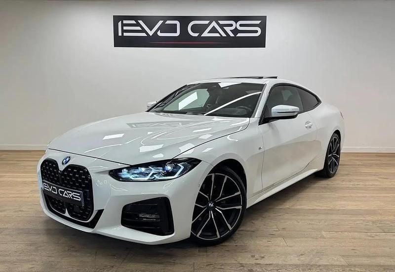 Blanc Utilisé 2021 BMW 420 M Sport Coupé | 38 990 € (Prix juste) - Image 1/4