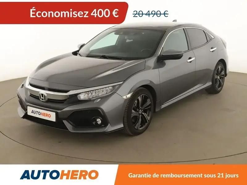 Gris Utilisé 2019 Honda Civic Prestige Berline | 20 090 € (Super prix) - Image 1/2