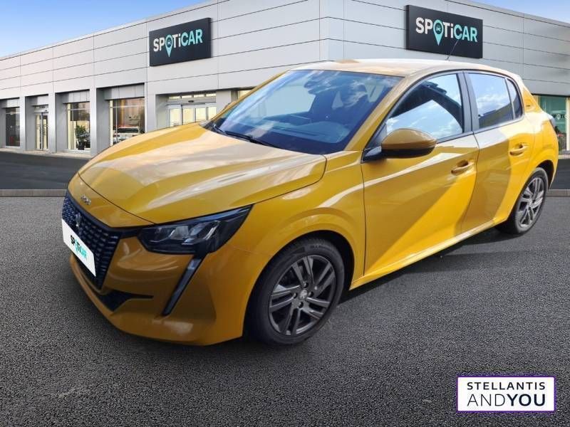 Jaune Utilisé 2021 Peugeot 208 Style Citadine | 13 590 € (Prix juste) - Image 1/3