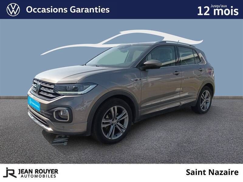 Gris Utilisé 2020 VW T-Cross R-line SUV | 21 490 € (Prix juste) - Image 1/3