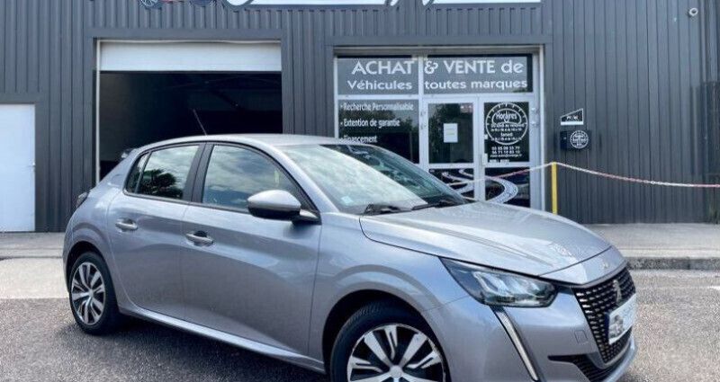 Gris Utilisé 2020 Peugeot 208 Active Citadine | 12 990 € (Prix juste) - Image 1/4
