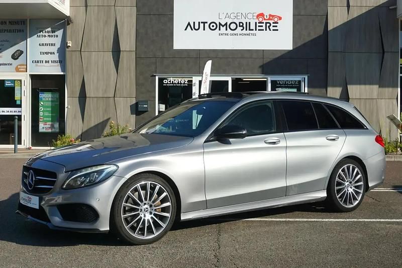 Gris Utilisé 2016 Mercedes C250 Break | 17 990 € (Prix juste) - Image 1/4