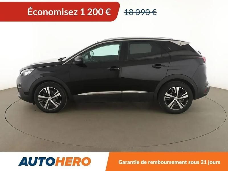 Noir Utilisé 2019 Peugeot 3008 Allure SUV | 16 490 € (Bon prix) - Image 1/2