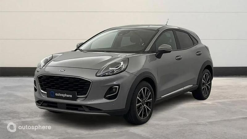 Gris Occasion 2021 Ford Puma Titanium SUV | 14 999 € (Prix juste) - Image 1/4