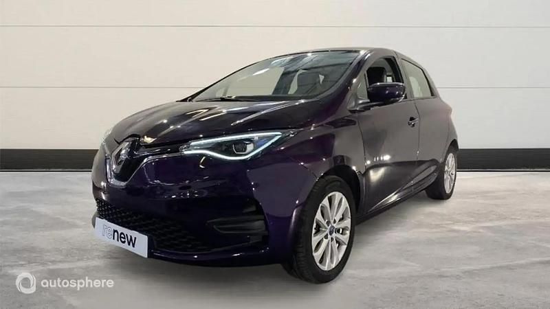 Violet Utilisé 2021 Renault Zoe Life Citadine | 11 299 € (Prix juste) - Image 1/4