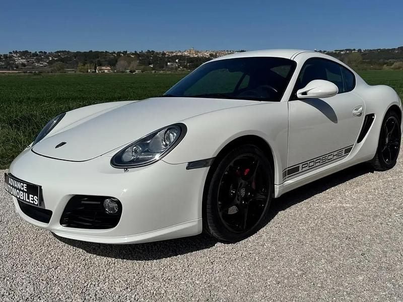 Blanc Occasion 2010 Porsche Cayman S Coupé | 42 990 € (Prix juste) - Image 1/4