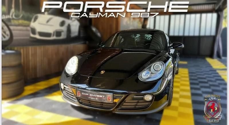 Noir Occasion 2009 Porsche Cayman Coupé | 32 600 € (Super prix) - Image 1/4