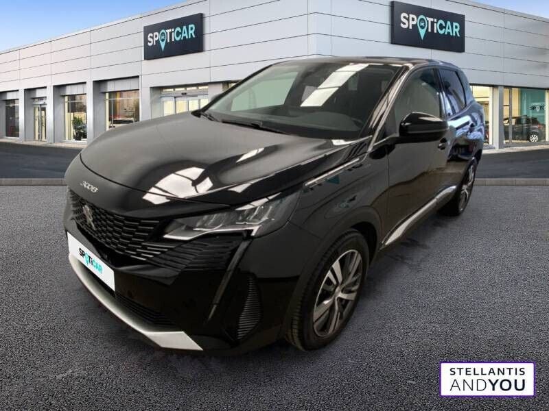 Noir Utilisé 2021 Peugeot 3008 Allure | 20 290 € (Prix juste) - Image 1/4