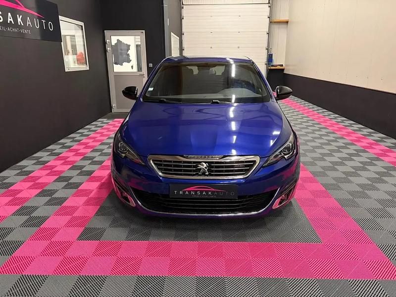 Occasion Peugeot 308 GT-line 120 ch (88 kW) 2017 Bleu Berline