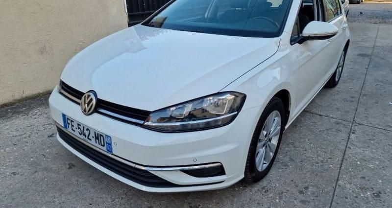 Blanc Occasion 2019 VW Golf VII Berline | 10 950 € (Prix cher) - Image 1/4