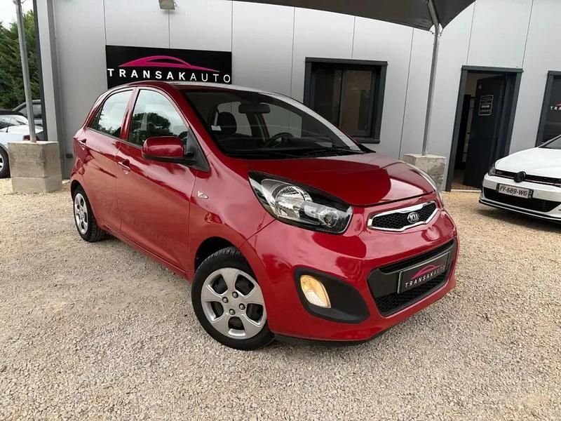 Rouge Occasion 2011 Kia Picanto Motion Citadine | 5 490 € - Image 1/4