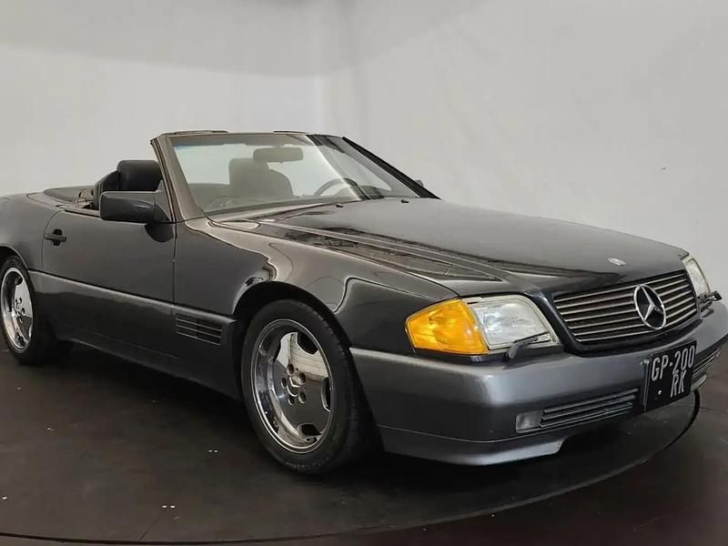 Noir Occasion 1990 Mercedes SL500 Cabriolet | 23 000 € - Image 1/4