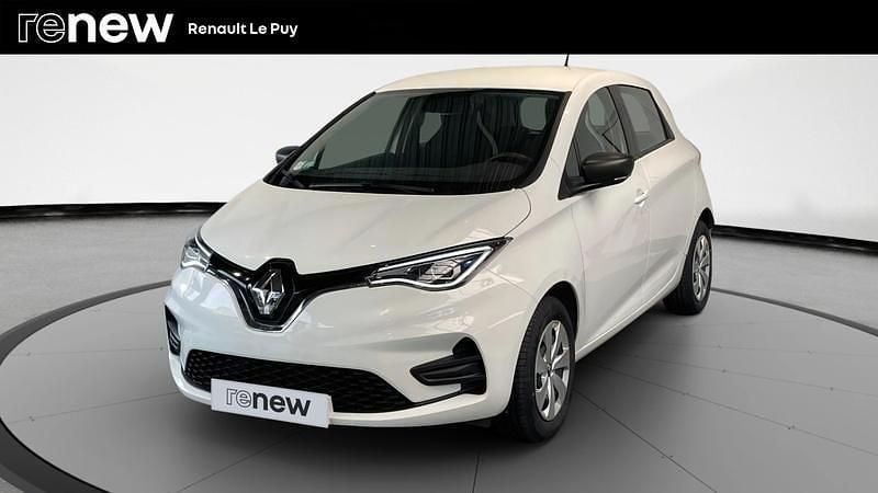 Blanc Utilisé 2021 Renault Zoe Citadine | 11 980 € (Prix juste) - Image 1/4