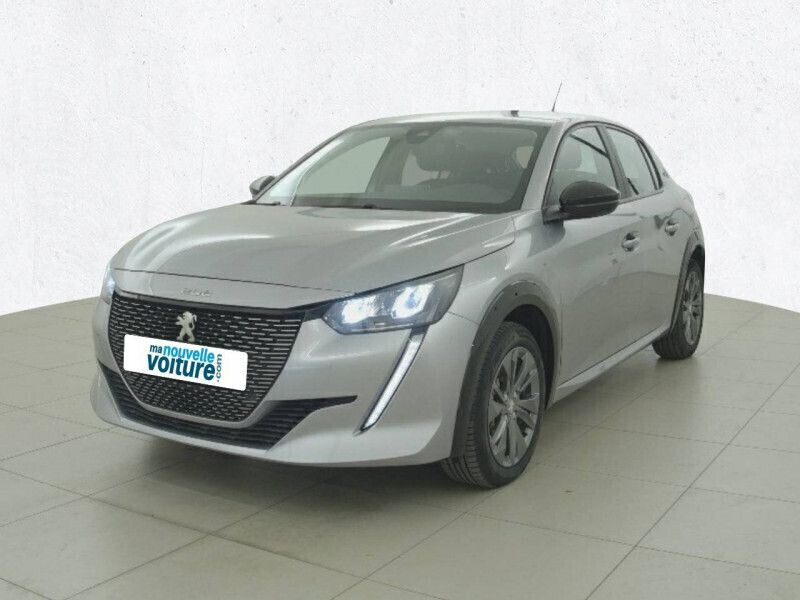 Gris Occasion 2022 Peugeot e-208 Active Citadine | 16 490 € (Prix juste) - Image 1/4