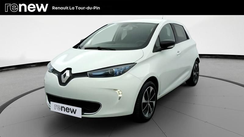 Blanc Occasion 2018 Renault Zoe Intens Citadine | 7 590 € (Prix juste) - Image 1/4