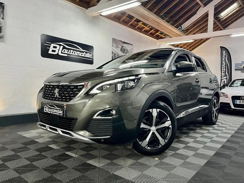 Gris Occasion 2017 Peugeot 3008 Allure SUV | 15 980 € (Super prix) - Image 1/4