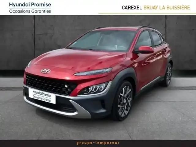 Pulse red métal Utilisé 2021 Hyundai Kona SUV | 20 590 € (Prix juste) - Image 1/4