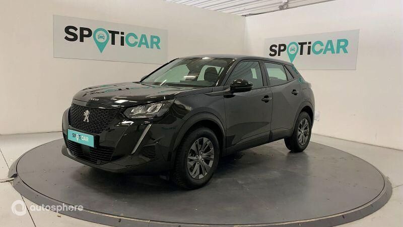 Gris Utilisé 2021 Peugeot 2008 Active SUV | 14 999 € (Prix juste) - Image 1/4